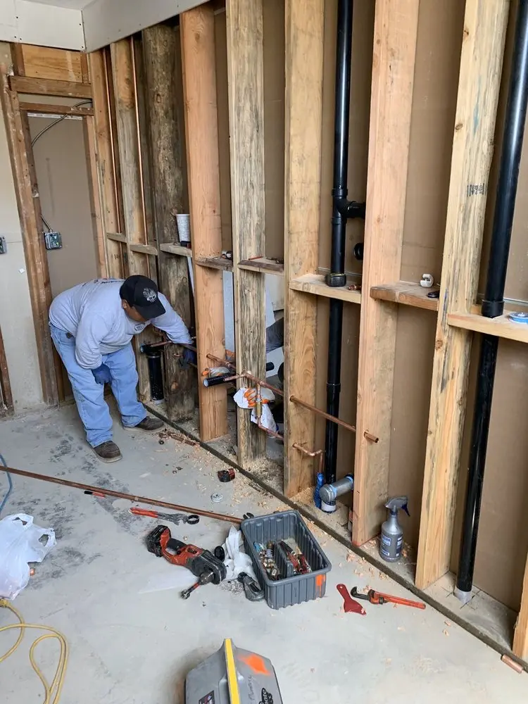 Commercial rough-in plumbing for Gas Line Repair in Gresham-North Central